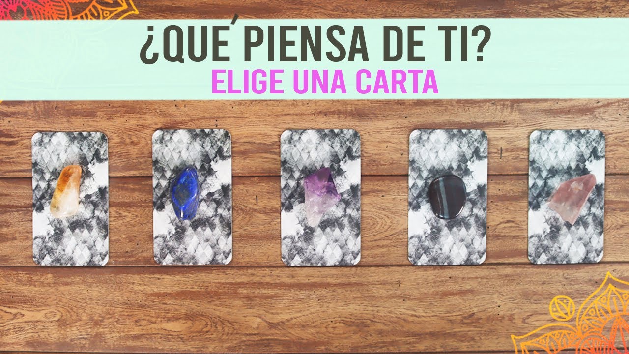 ¿QUÉ PIENSA DE TI?¿En qué concepto te tiene? - Tarot interactivo 🔮✨