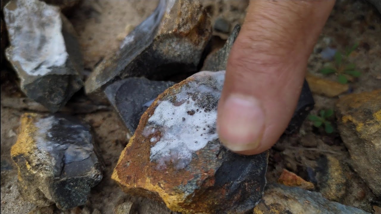 O Minero do Futuro Pirolusita .