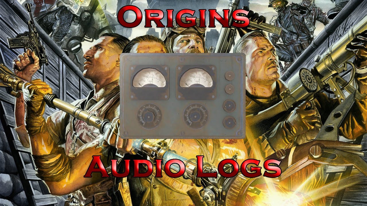 Origins - Maxis' Audio Logs [Audio Files] (Call of Duty: Black Ops II Zombies)