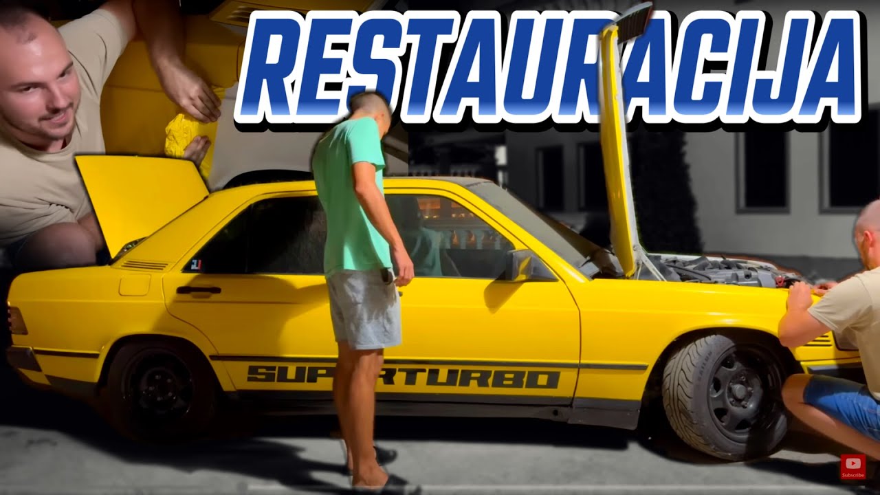 RESTAURACIJA 400HP OLDTIMERA! Šta je ZAPRAVO ispod folije? LIMARSKI RADOVI...