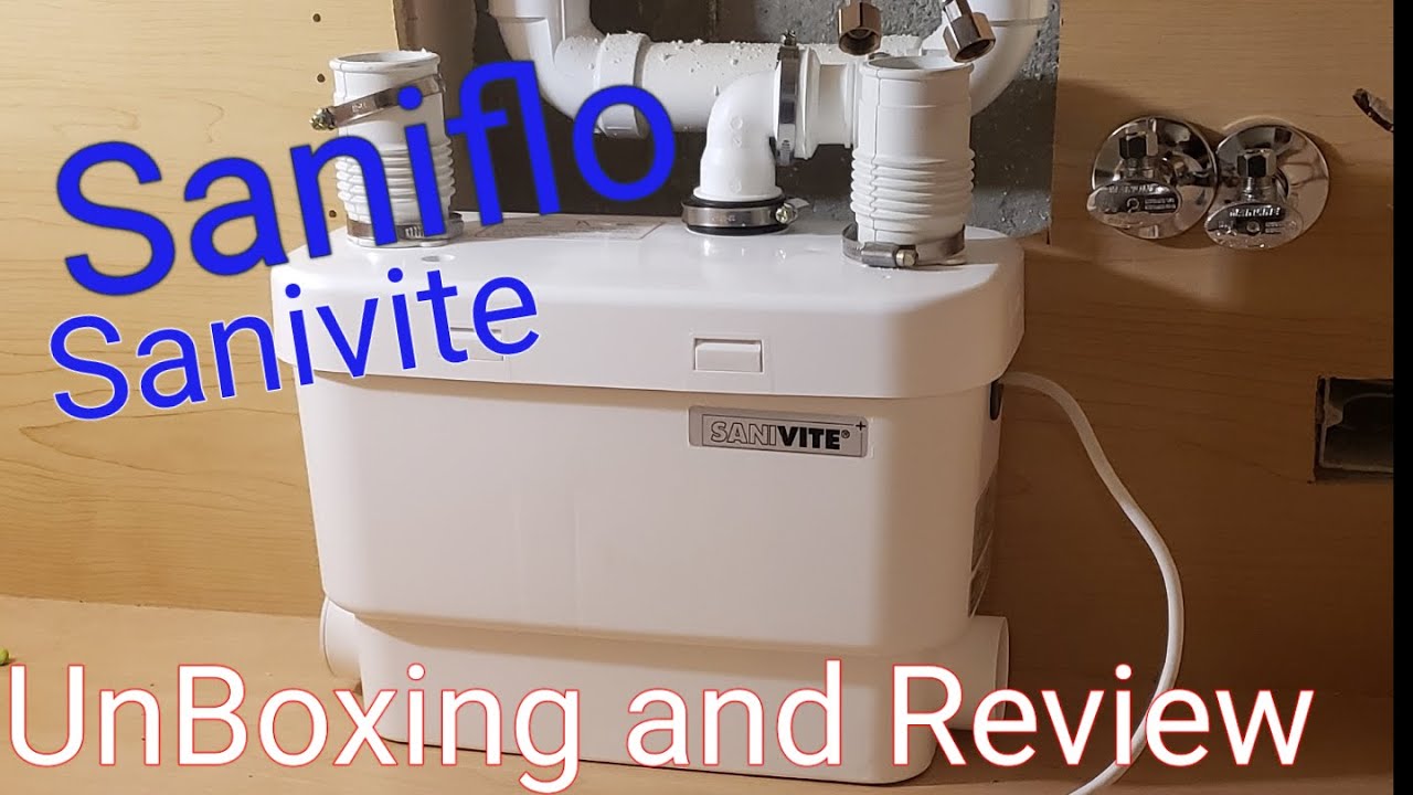 Saniflo Sanivite Drain Pump, Unboxing and Review