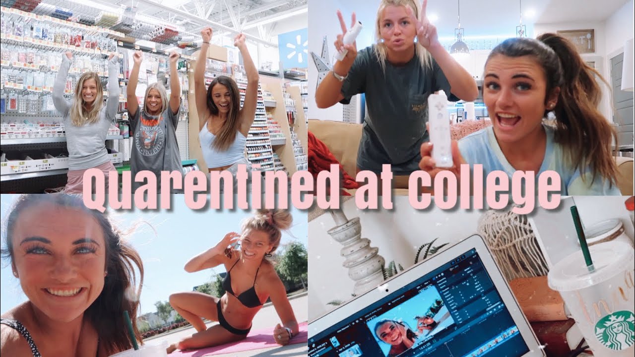 QUARANTINED COLLEGE WEEK IN MY LIFE