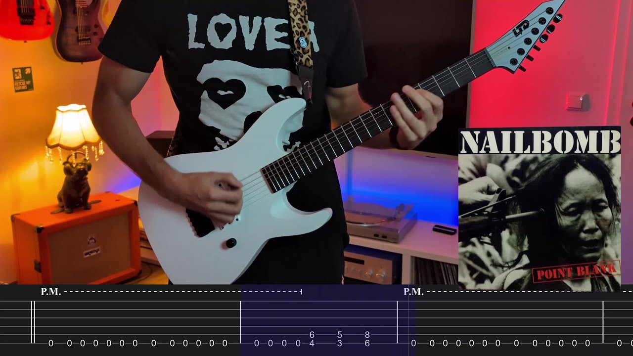 Nailbomb - For Fuck´s Sake (Guitar Cover + Screentabs)