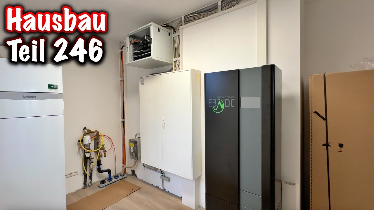 Hausbau Teil 246! (E3DC wird aufgebaut) ElektroM