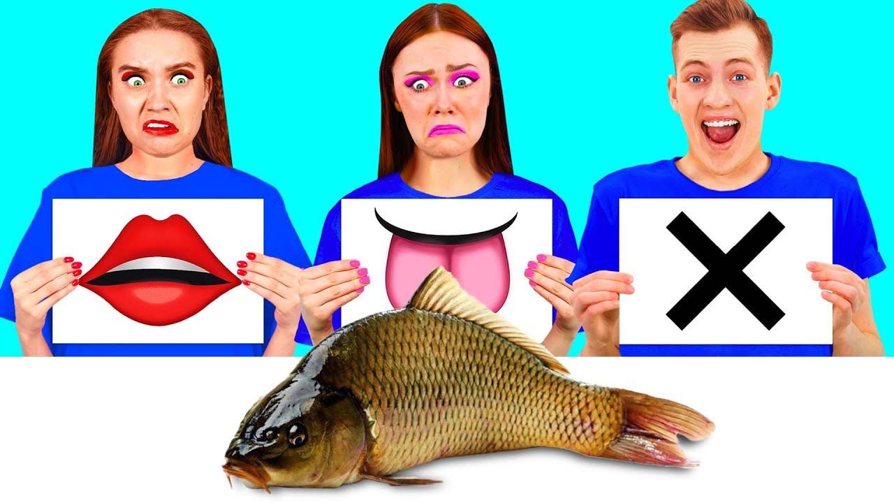Откуси Лизни или Ничего Челлендж | Сумасшедший Челлендж от DuKoDu Challenge
