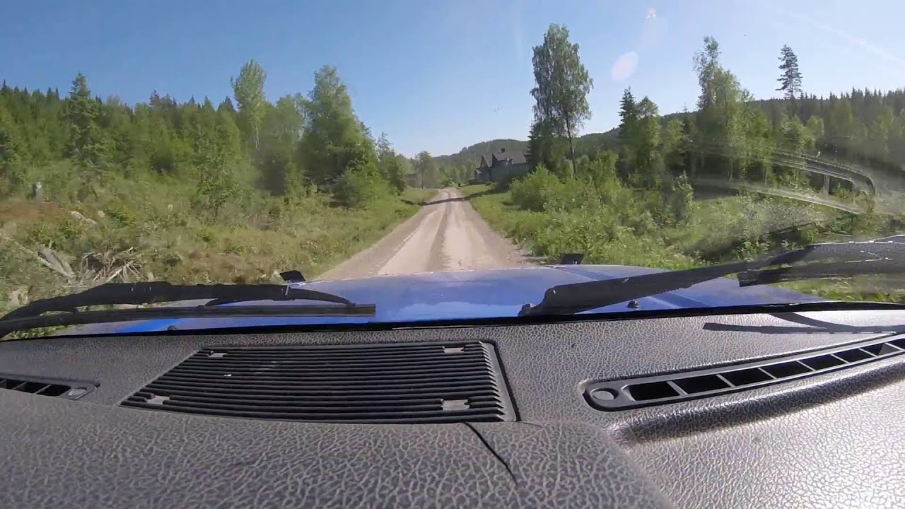 Volvo original Aurskog Høland rally 2016. SS7 Mobekk