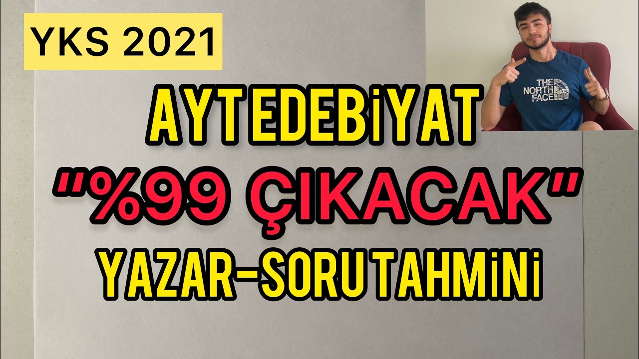 2021 EDEBİYAT SORU TAHMİNİ BÖLÜM 2 #yks