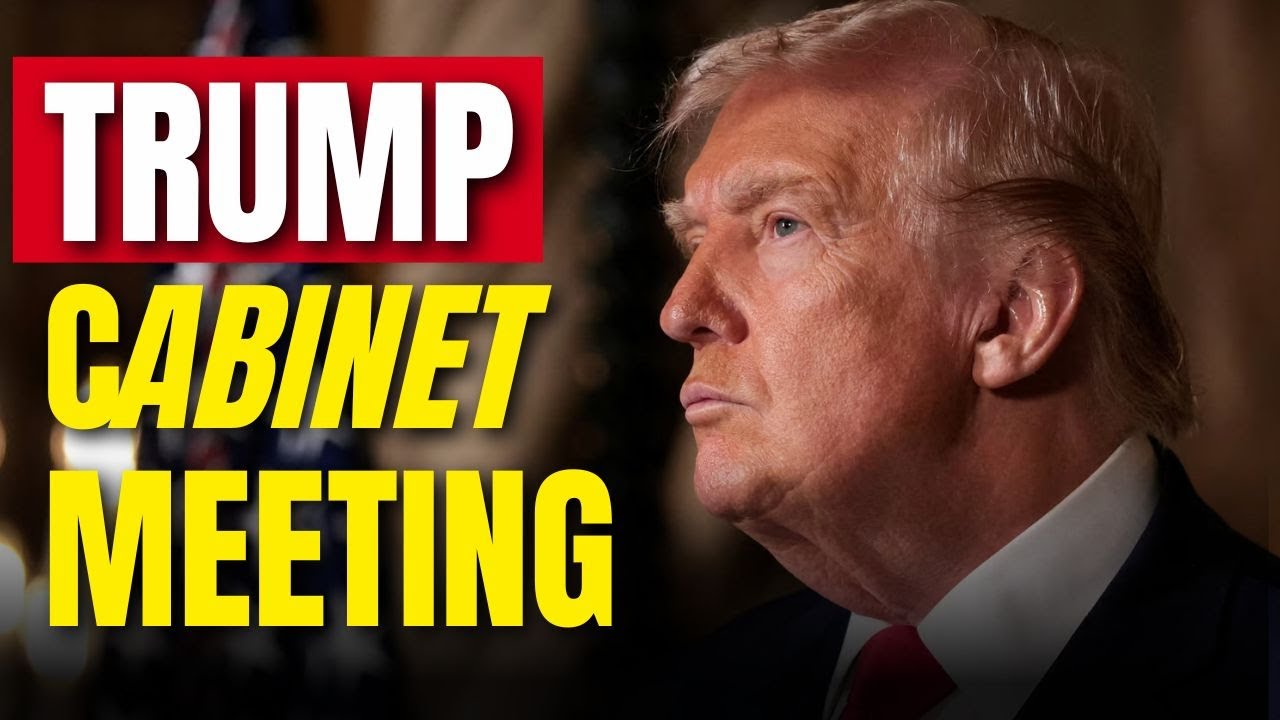 US President Trump participates in Cabinet Meeting at White House