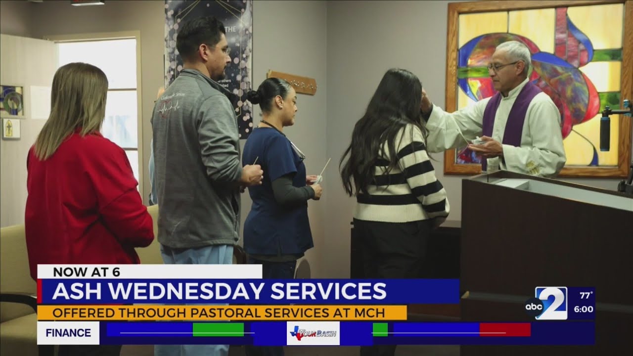 ASH WEDNESDAY SERVICES HELD AT MCH