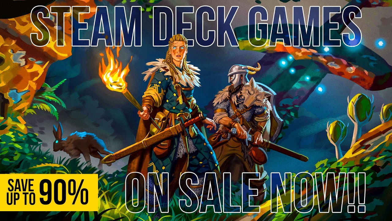 Не ждите! 30 игр Steam Deck с ОГРОМНЫМИ скидками прямо сейчас!