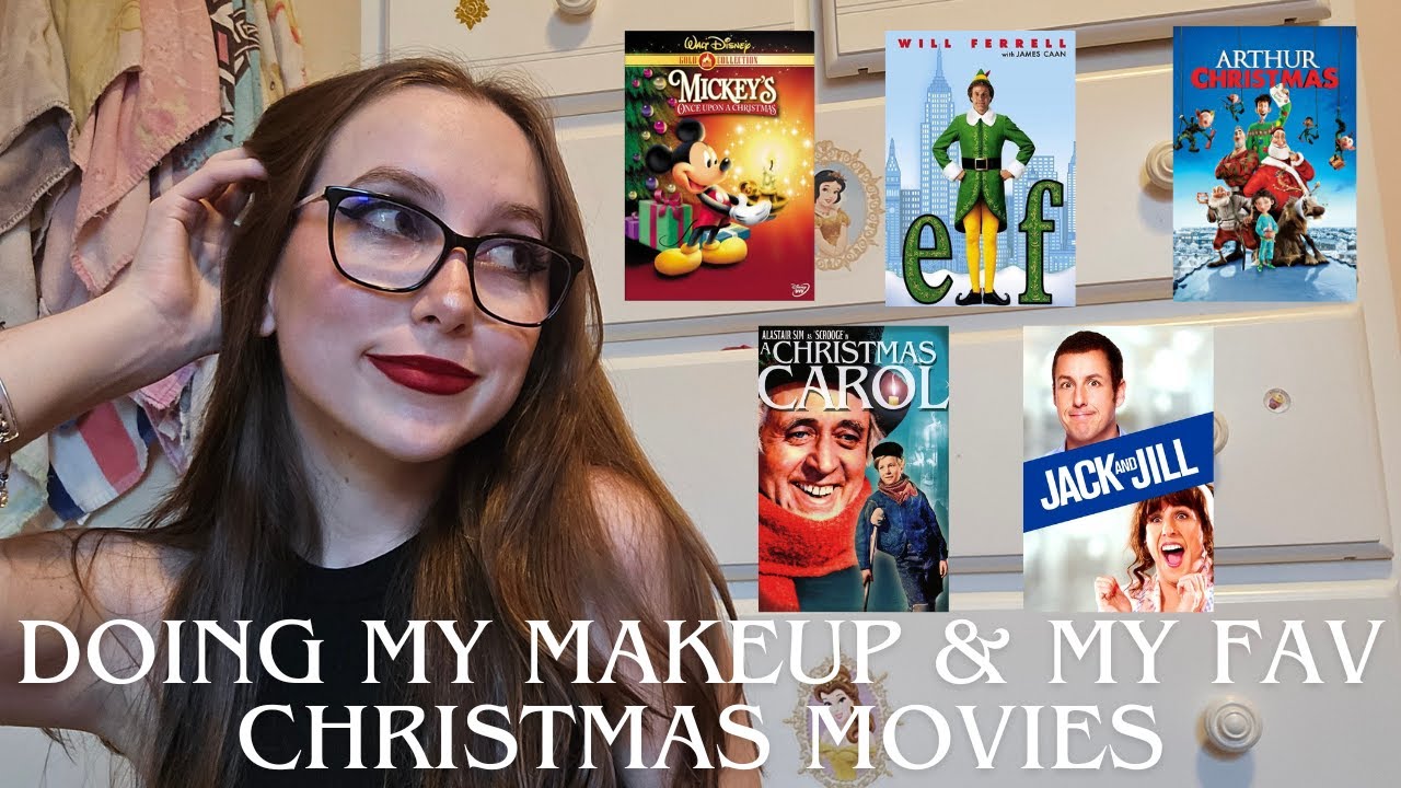 doing my makeup and talking about my fave winter/christmas movies ⛄