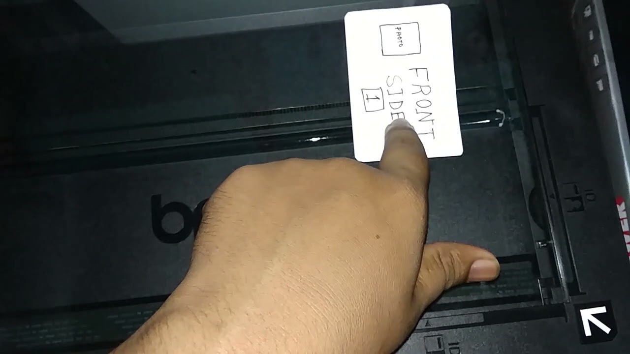 BROTHER  DCP T220 PRINTER || Copy 2 Sided || ID card duplex print || Brother printer 2 side xerox