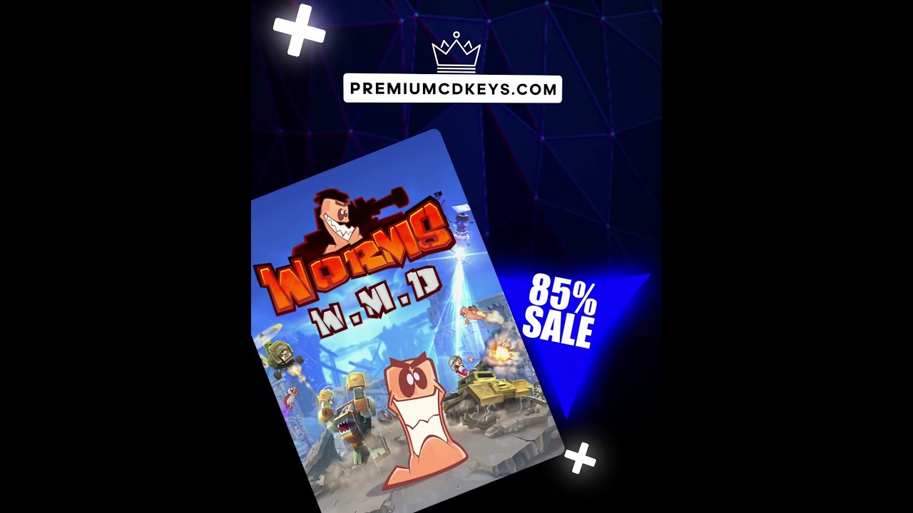 Buy Worms W.M.D PC Steam - upto 85% off #deals #steam #premiumcdkeys