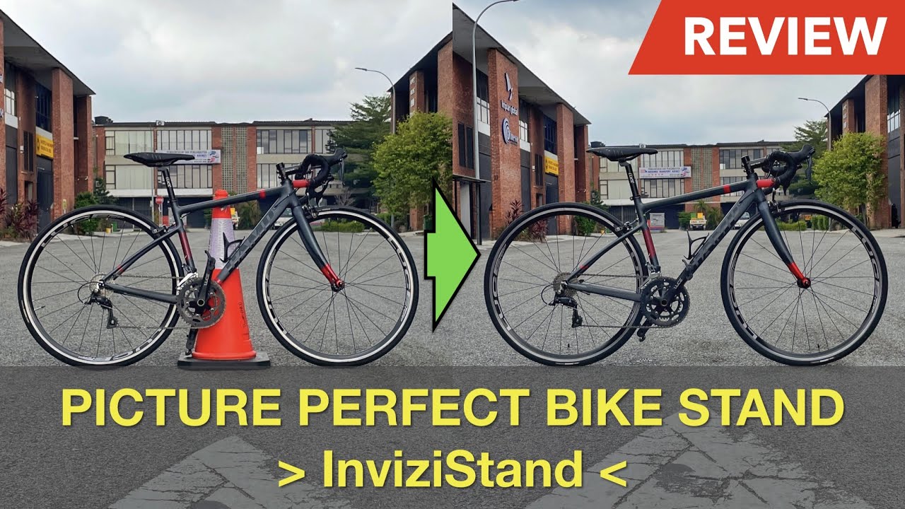 InviziStand Review | The Invisible Bike Stand For Photography! | Cycling in Malaysia