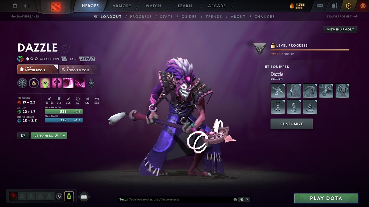 Dota 2 - 10th All-Hero Challenge (Dazzle)