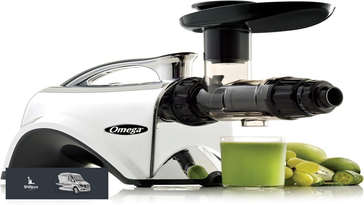Omega Juicer Premium Vegetable and Fruit Juice Extractor and Nutrition System Makes