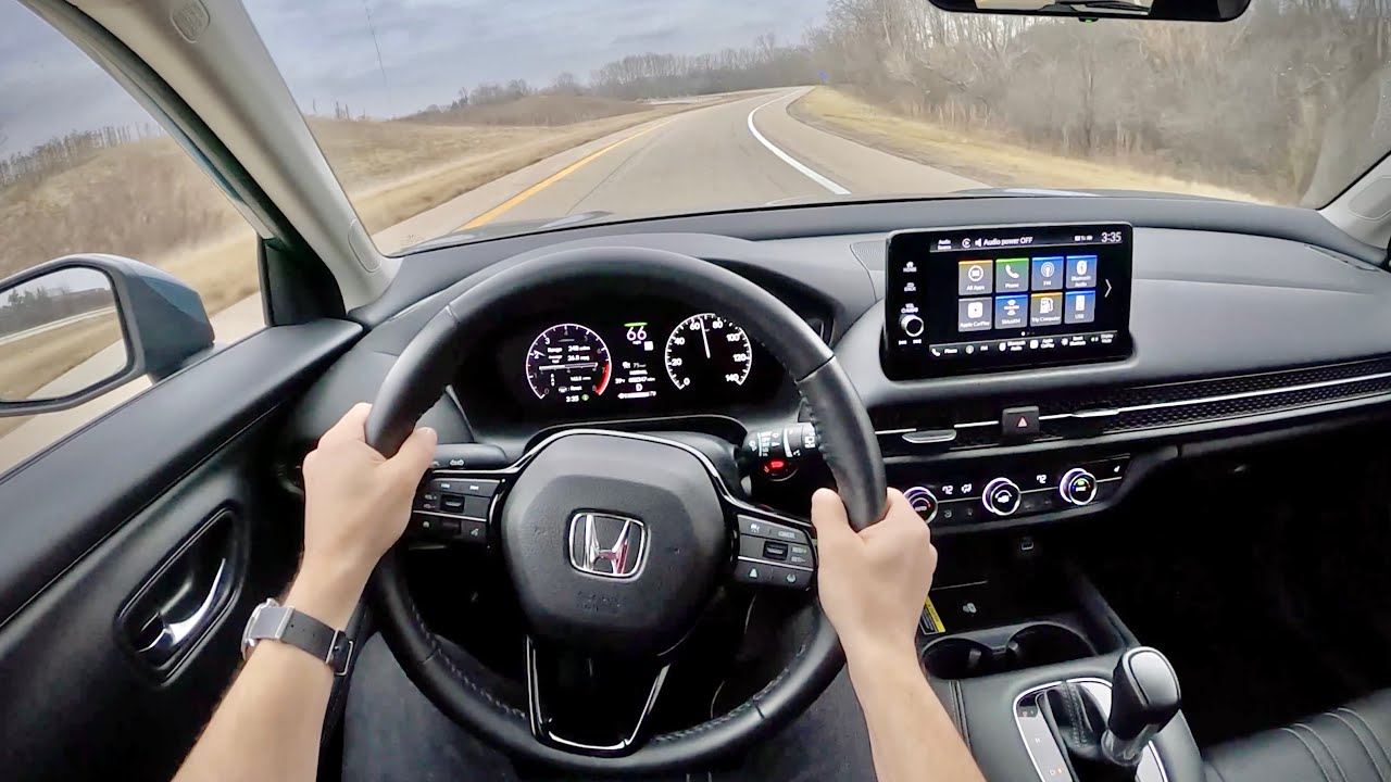 Honda HR-V EX-L AWD 2023 года — впечатления от вождения от первого лица