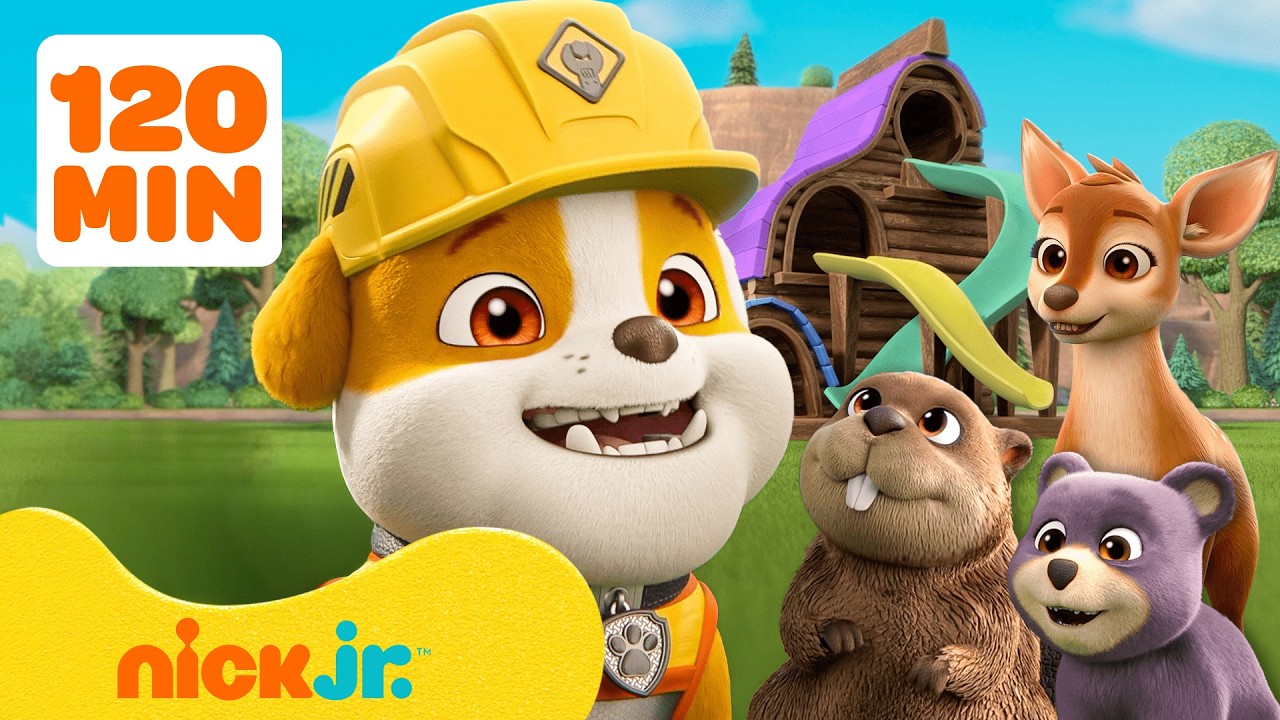 رابل و الطاقم | إنقاذات الحيوانات وبِناءات روبل! مع Mix وCharger | ساعتان | Nick Jr. Arabia