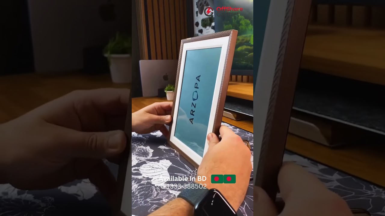Arzopa D10 10.1&Prime; Digital Photo Frame এখন অফশোর গেজেটে!