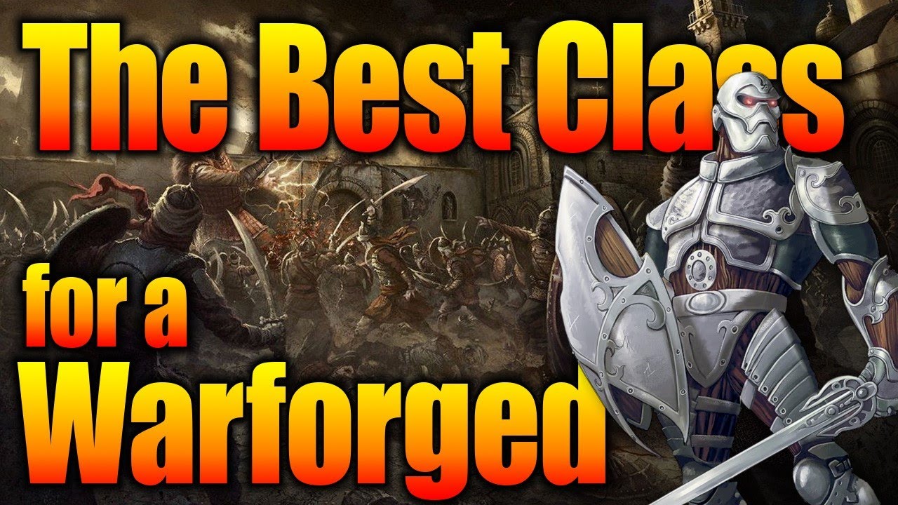 D&D Warforged - What Character Class Should You Play
