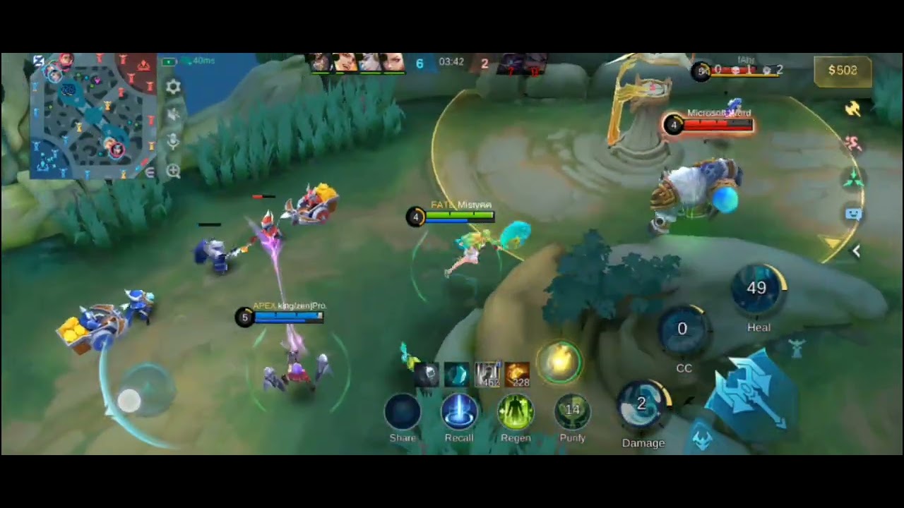 SUPPORT DIFF: 12 Mins Victory using Floryn 🌿✨