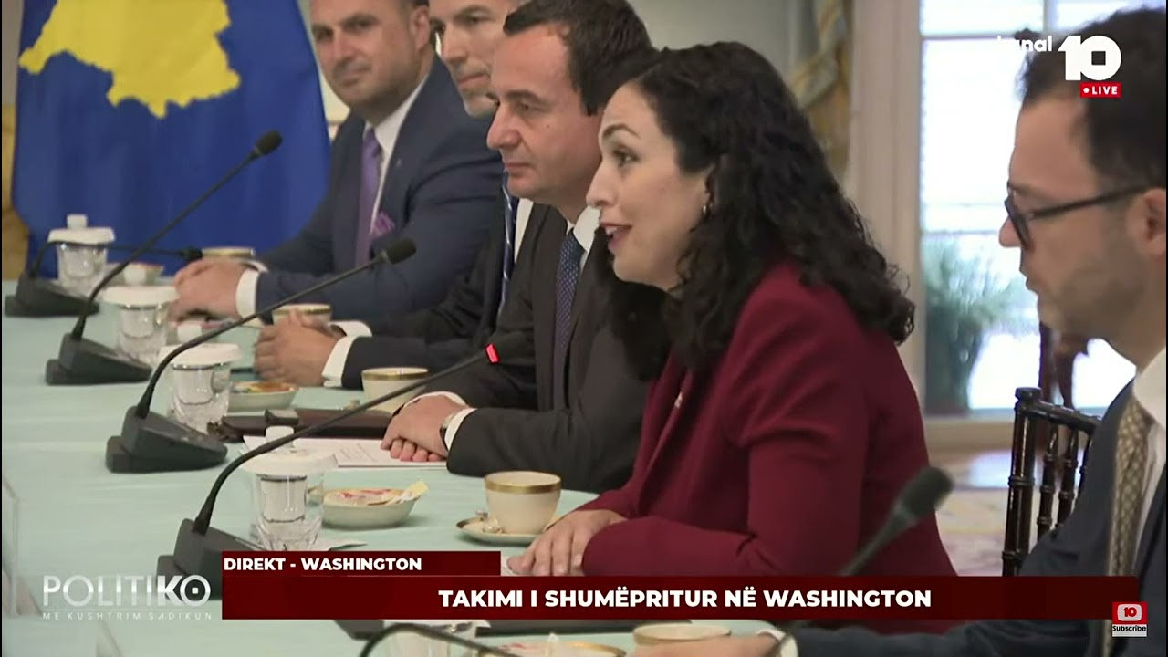 Takimi i kryeministrit Kurti e presidentes Osmani me Sekretarin Blinken
