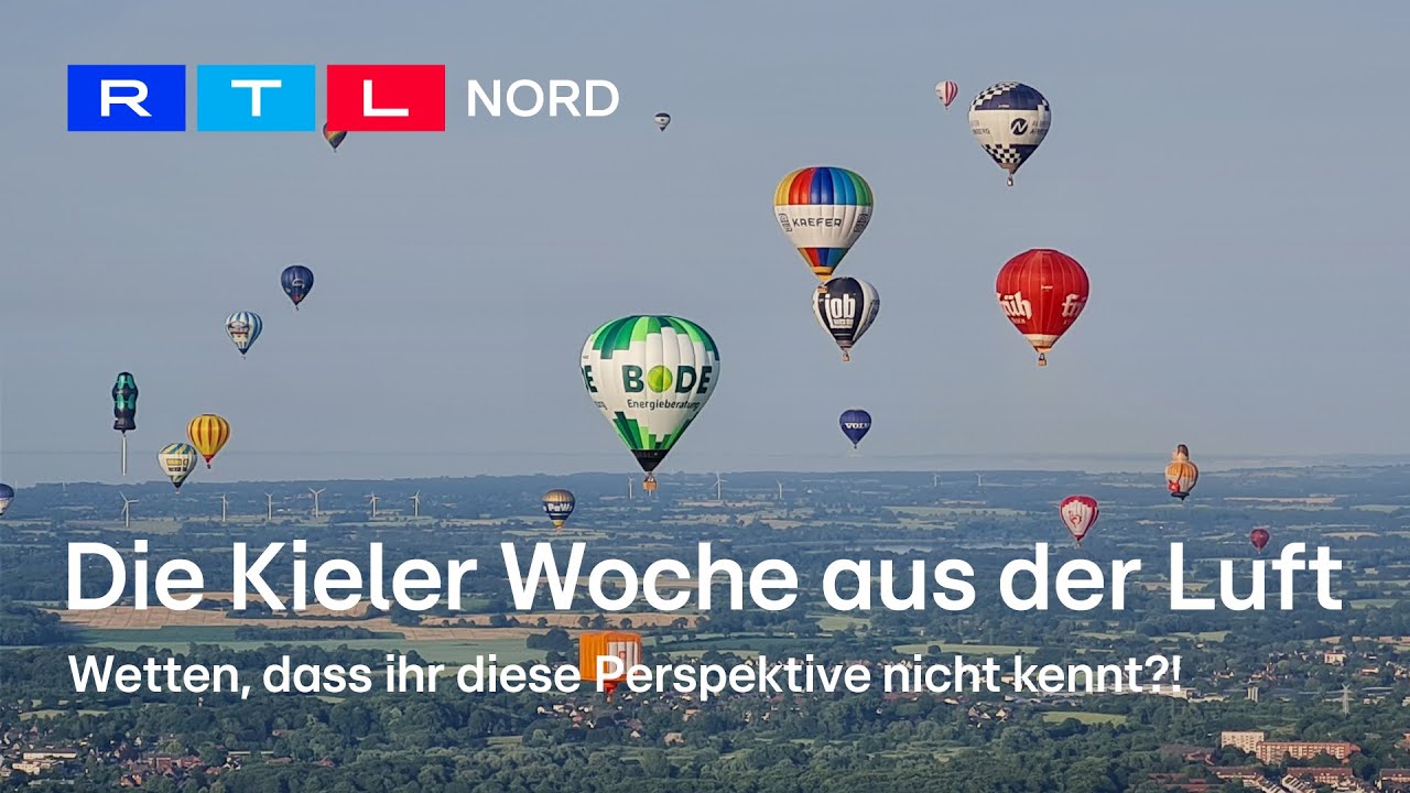 Abheben auf der Kieler Woche: wir nehmen euch mit auf eine Ballonfahrt über die Förde