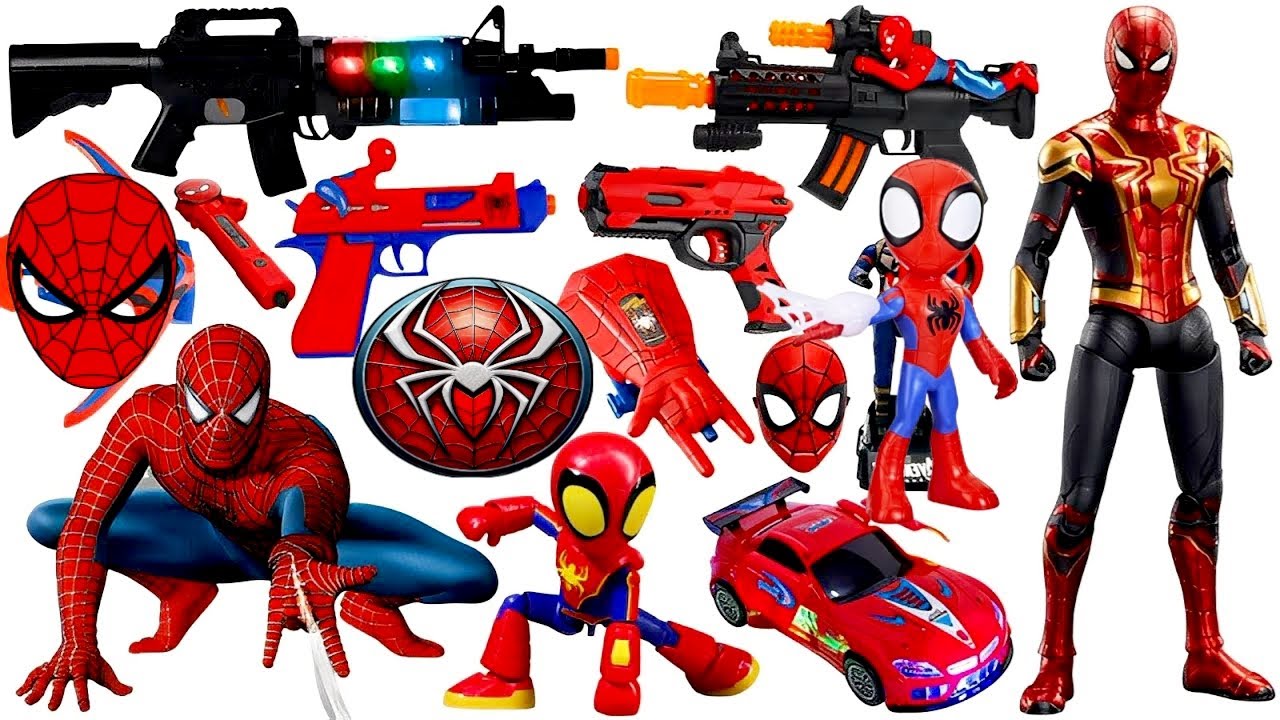Marvel Toy Series Unboxing, Popular Spider-Man Toy Car, Marvel Popular Action Toy Guns