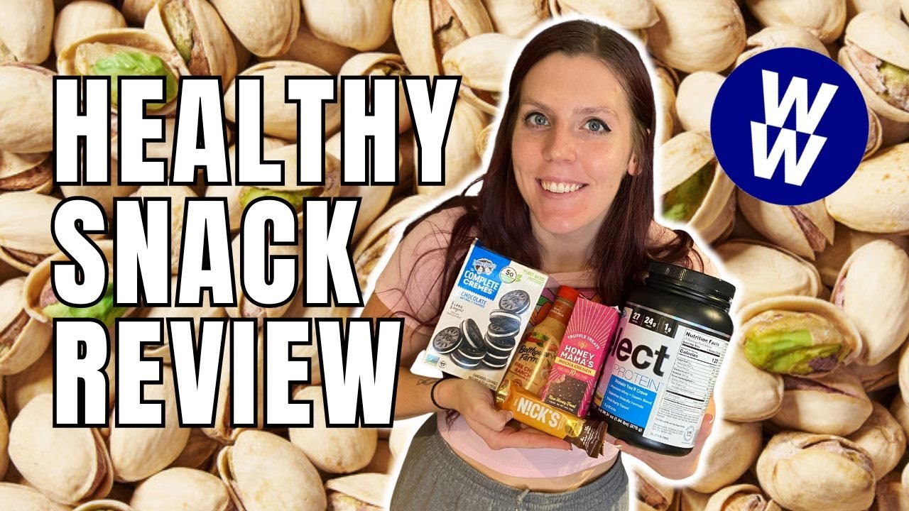 HEALTHY SNACK REVIEW | Trying New Healthy Snacks | WW (WeightWatchers) Points/Calories/Macros