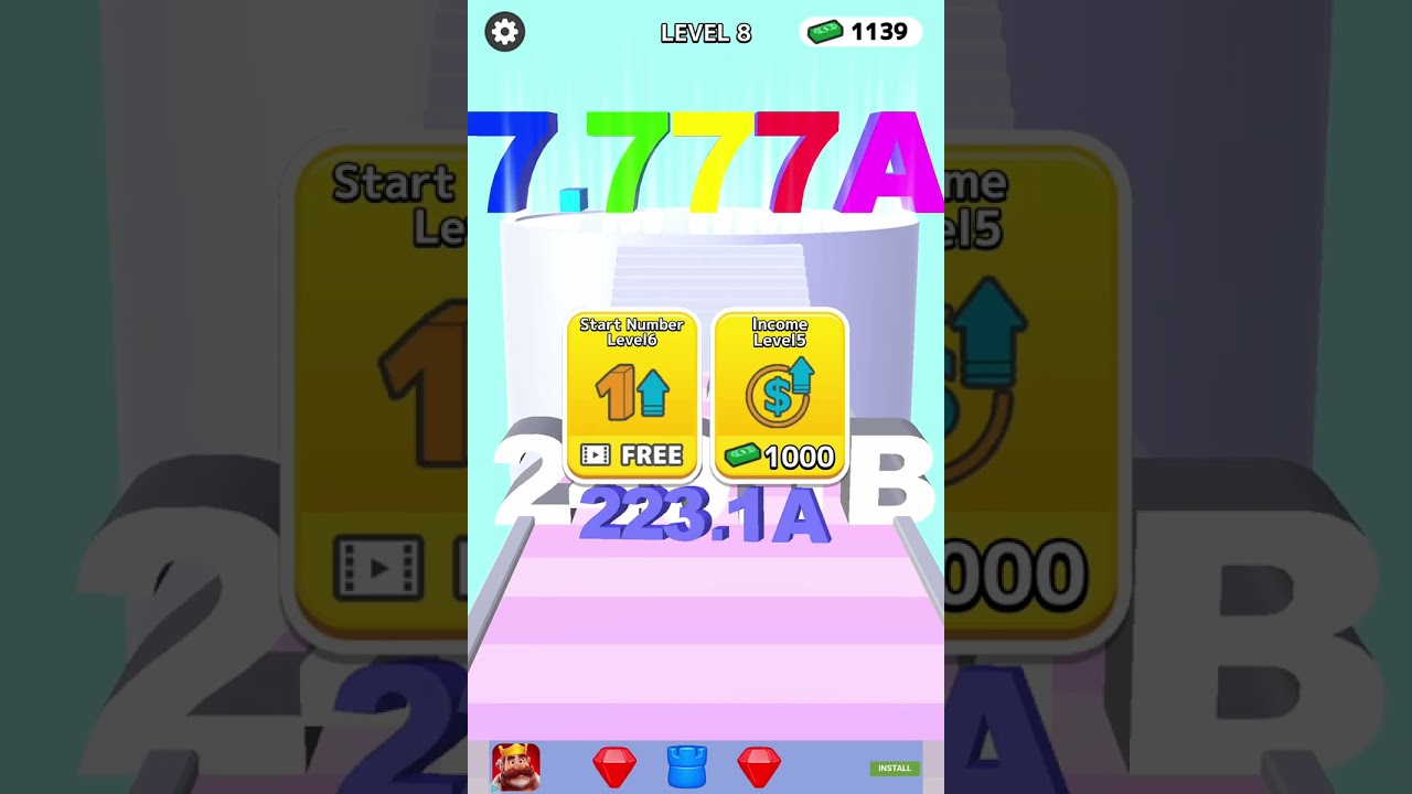 Number merge run #1