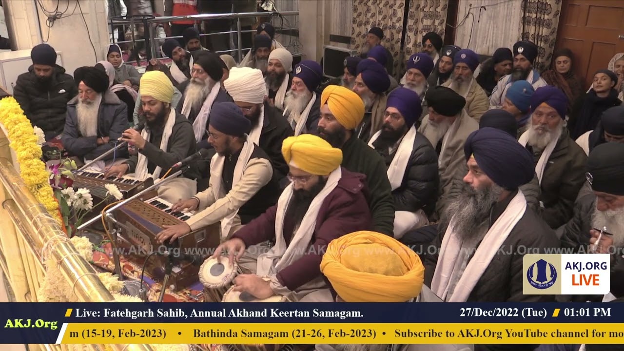 015 FatehgarhSahib 27Dec2022 TueMor DSK Bhai Pardeep Singh Jee Amritsar