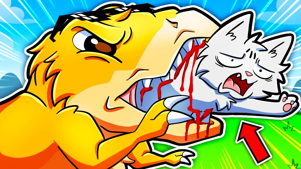 DIVENTO UN TREX DEMONIACO E TROLLO DRCAT ALLO ZOO! MAI VISTI DEI BUG PIÙ ASSURDI! *NON CI CREDO*