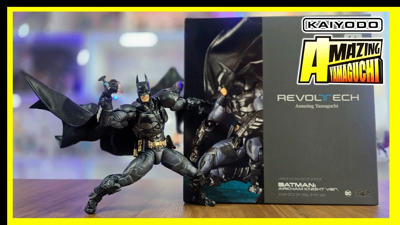 REVOLTECH Batman Arkham Knight | Amazing Yamaguchi (unboxing/reseña)