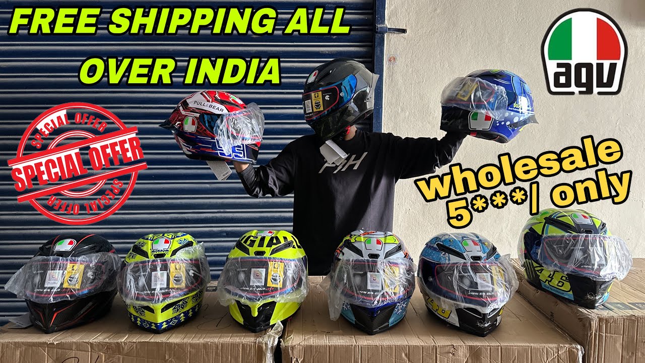 Finally AGV Helmets New Stock Arrived Best Price Ever 📦 Dehlivery All Over India Free 👍