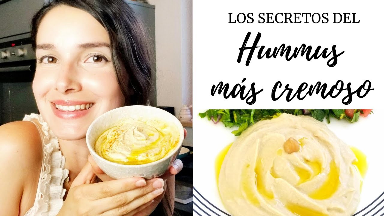 EL HUMMUS más cremoso y rico DEL MUNDO. Los secretos para prepararlo en casa |Es con Acento|