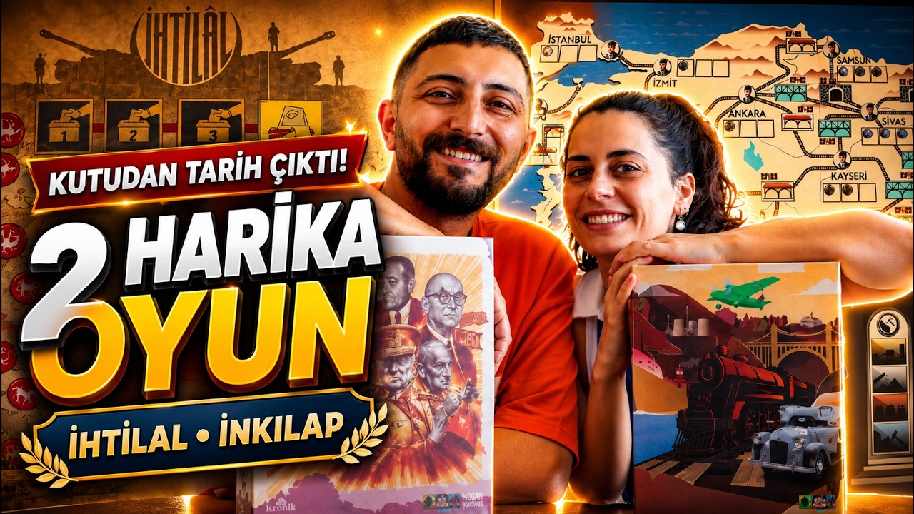 TARİH ÖĞRETEN 2 KUTU OYUNU AÇILIŞI  | İhtilal, İnkılap