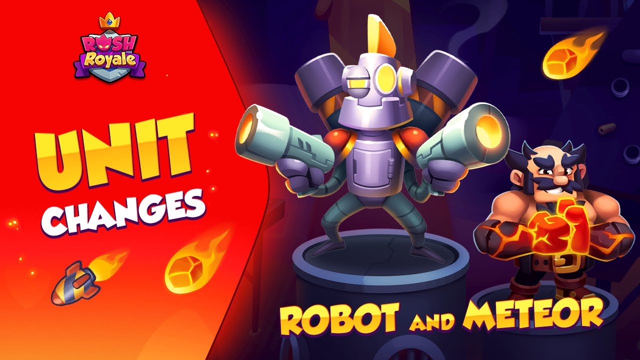 🚀 Robot and Meteor Changes! | Rush Royale