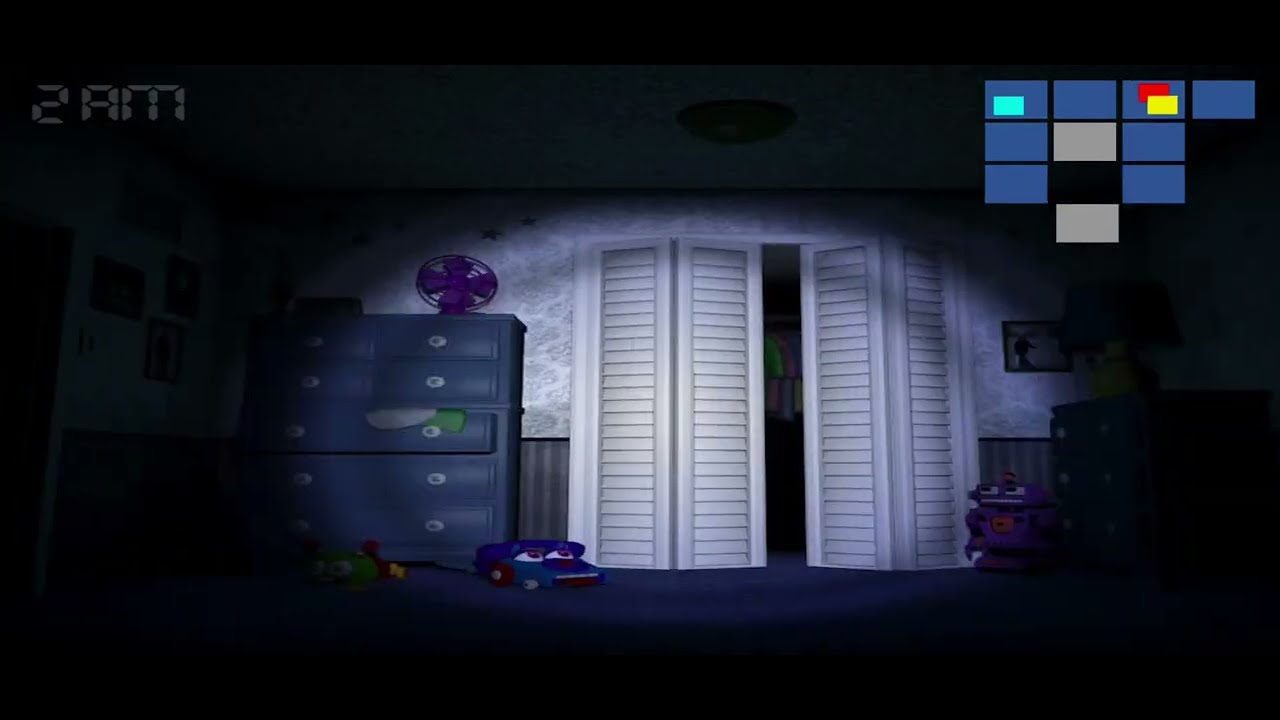 En Korkunç Freddy Saldırdı 7. Geceyi Bitirdim Five Nights at Freddy's 4 Part 7 Final