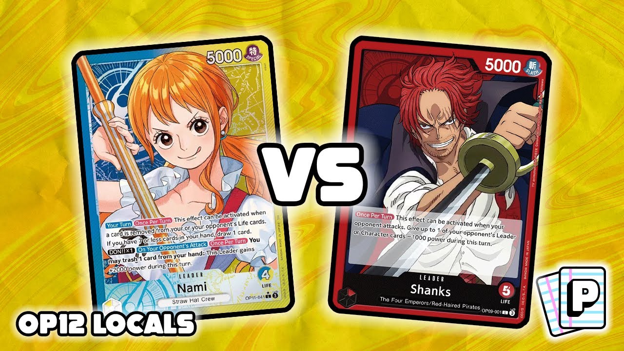 UY Nami vs Shanks - ProjectCCG (Round 3) - OP12 - 8/23/25
