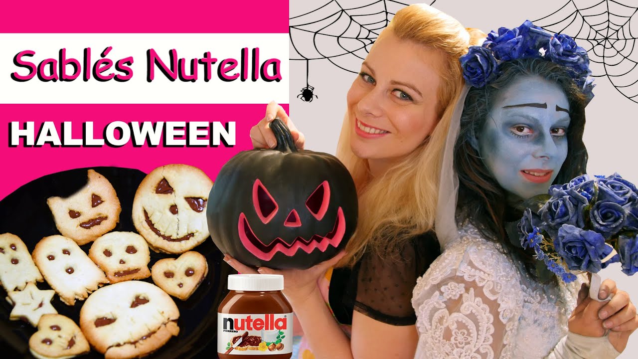 Sablés Nutella HALLOWEEN ♡ Virginie fait sa cuisine [32]