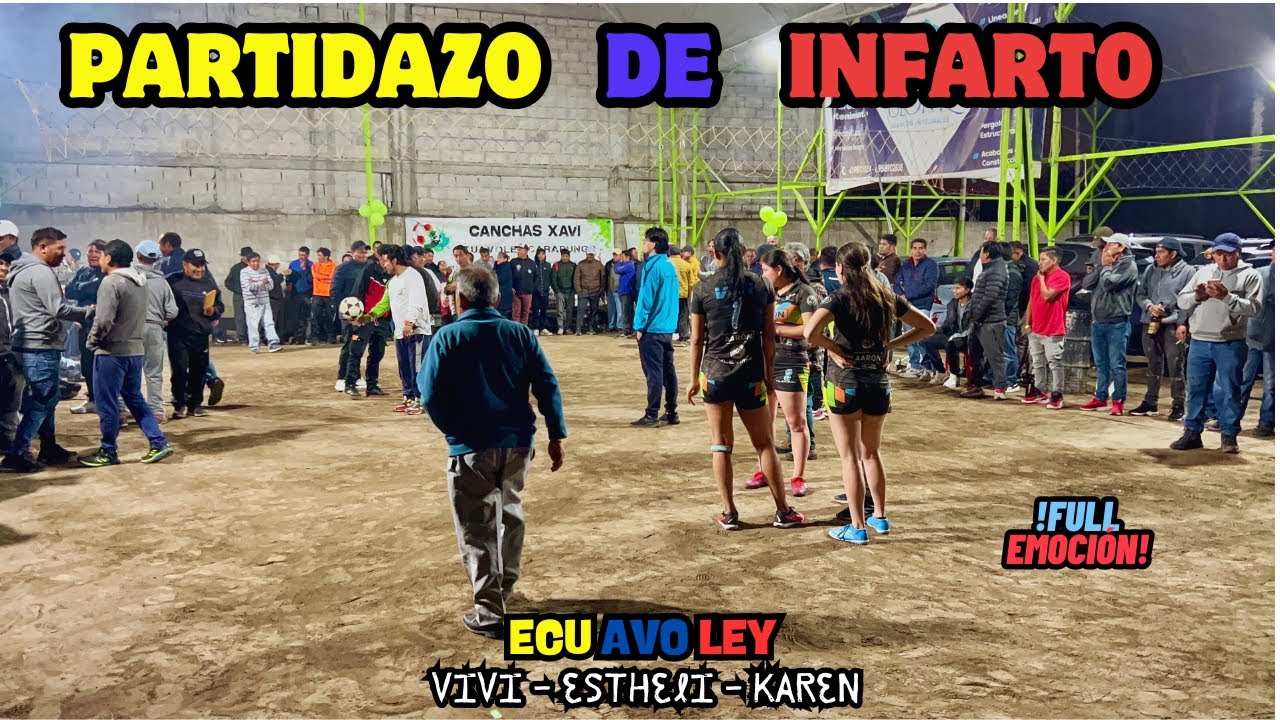 😱✨¡PARTIDO de 𝗜𝗡𝗙𝗔𝗥𝗧𝗢!✨😱 ECUAVOLEY EN CARAPUNGO꙳Las Vivis vs SUB40꙳🇪🇨| ECUADOR