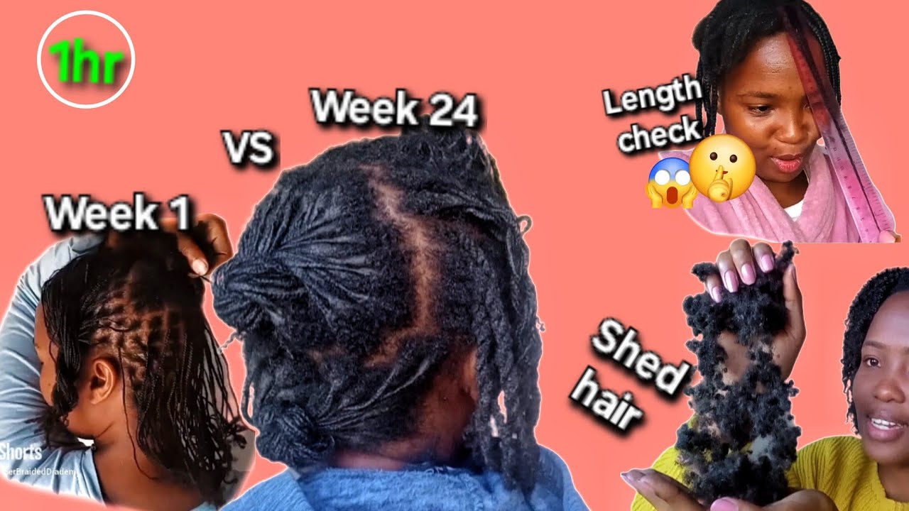 7DAY MINI BRAIDS TAKEDOWN VLOG | Did I reach brastrap by keeping braids for 6 months
