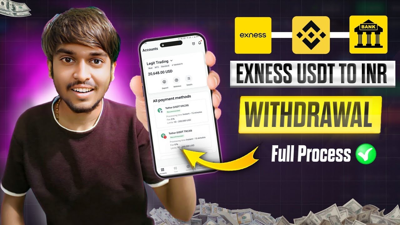 How To Withdraw Money From Exness | Exness To Binance To Bank Account 2026 (Step by Step Guide)