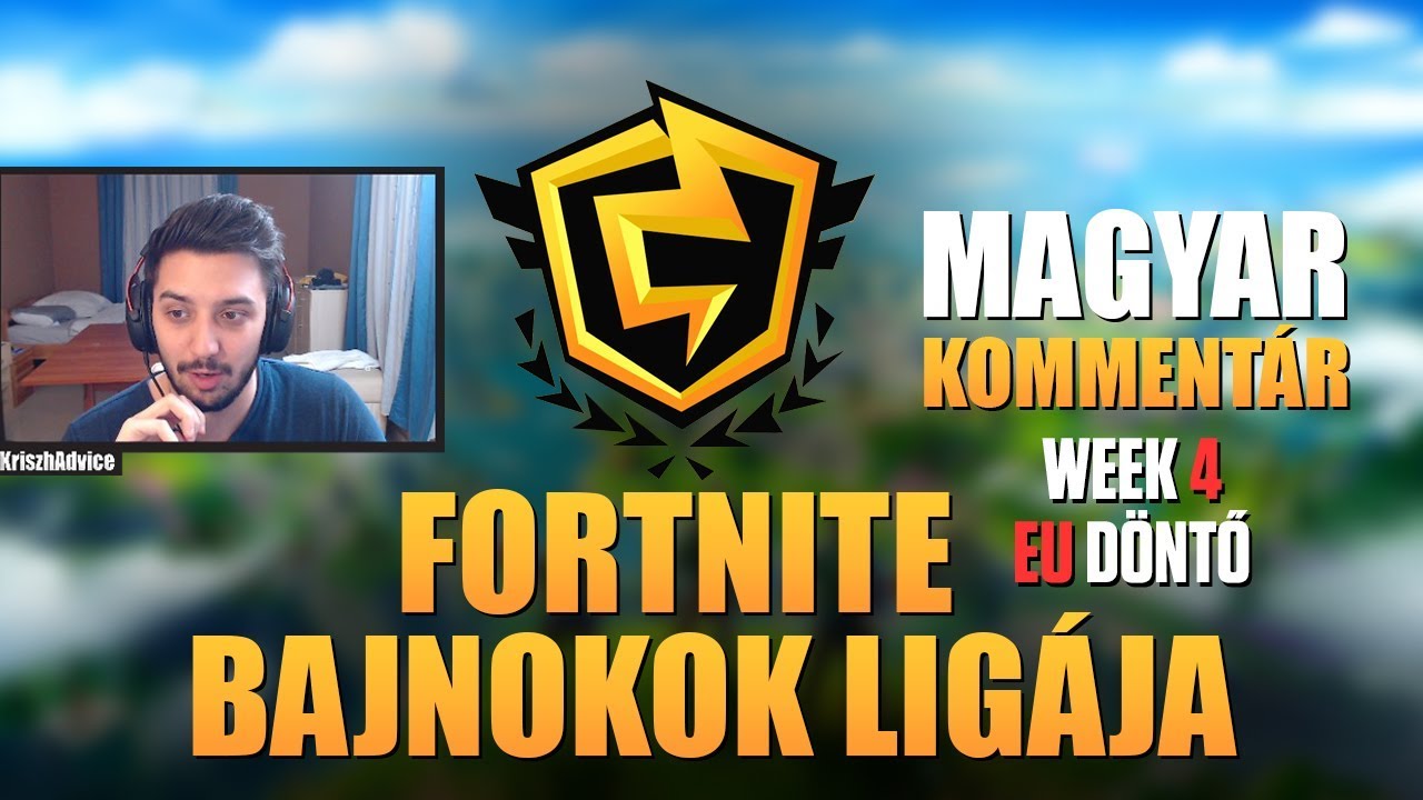 FORTNITE BAJNOKOK LIGÁJA | EURÓPA WEEK 4 (Fortnite Battle Royale)