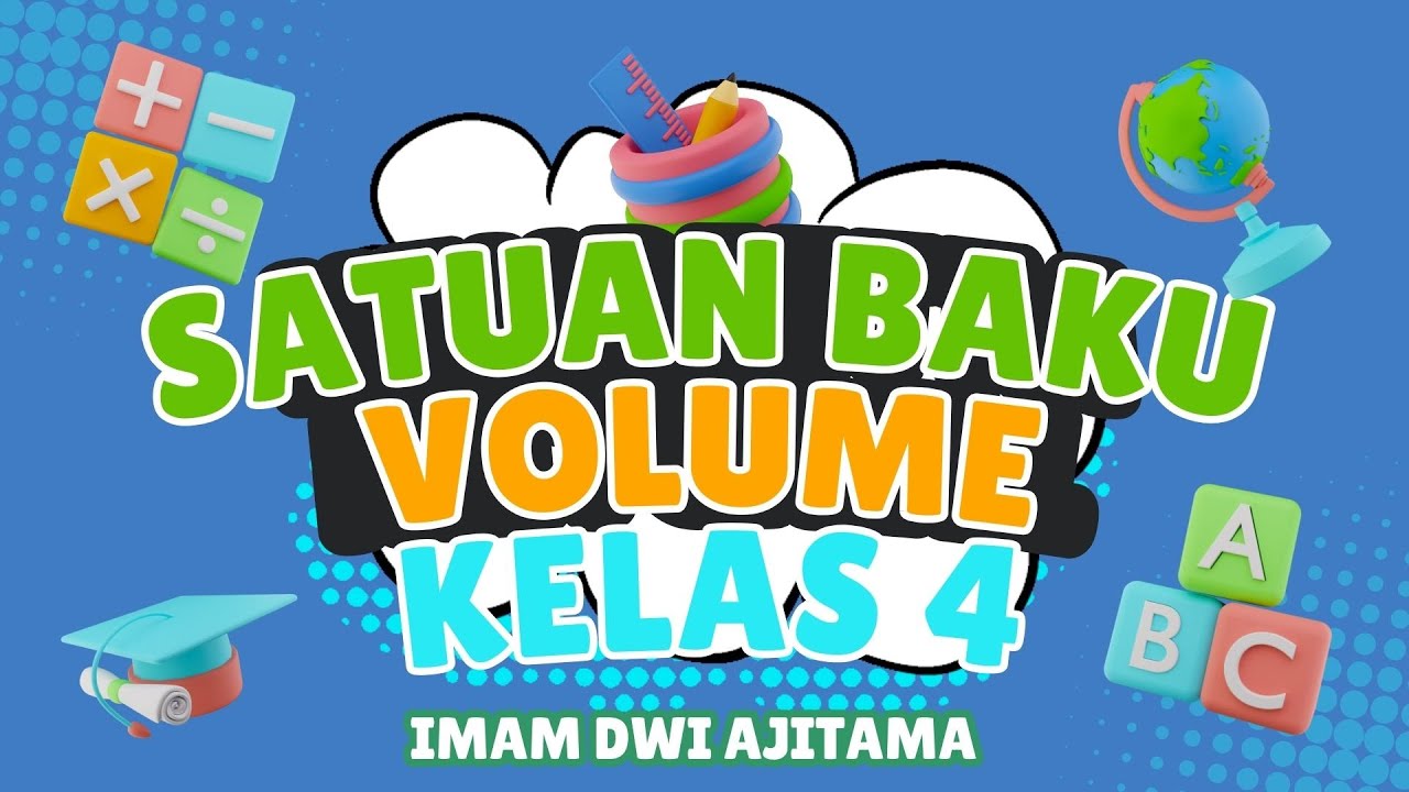 Mengukur Volume dengan Satuan Baku // Matematika kelas 4 SD
