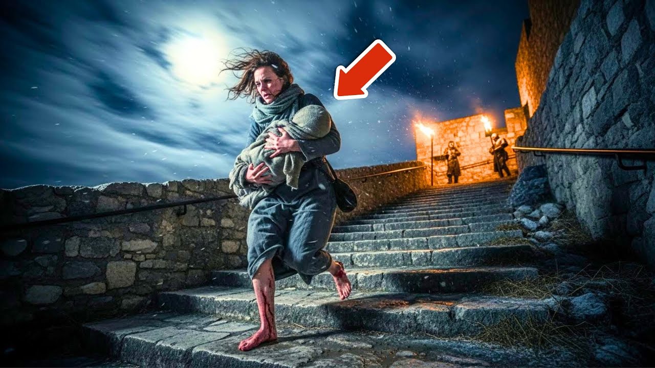 S BEBOM KOJA JE GOTOVO UMIRALA OD GLADI, SIROMAŠNA ŽENA UPADA U DVORAC DA BI SE SUOČILA S MOĆI