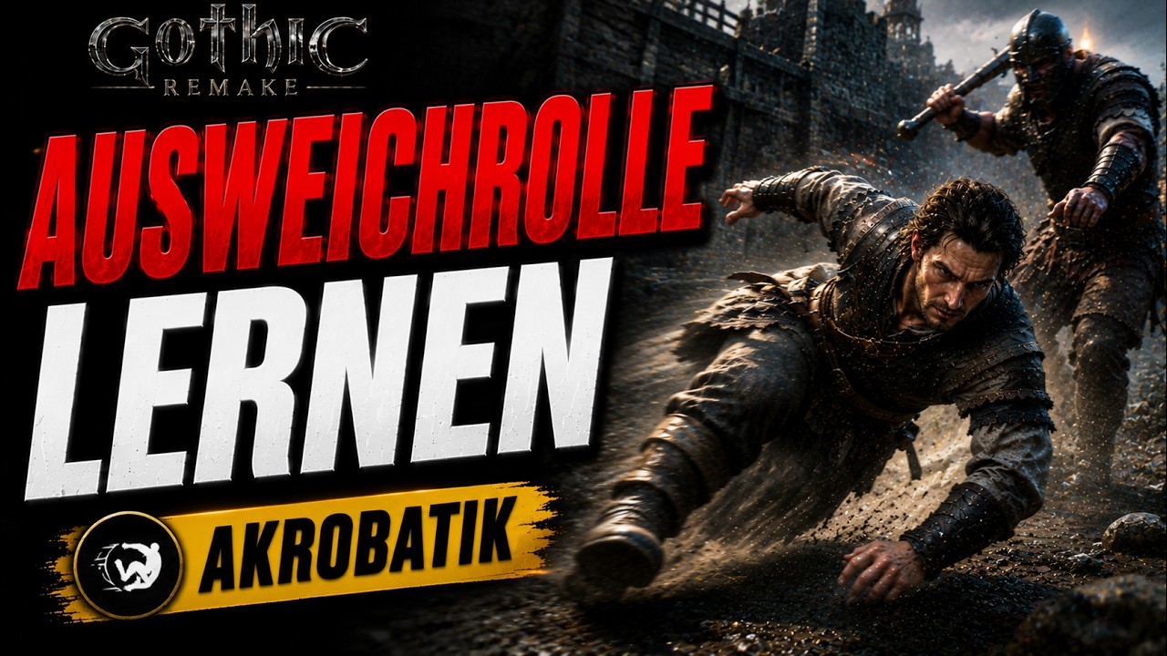 How to learn the EVICTION ROLL (Acrobatics) in Gothic 1 Remake