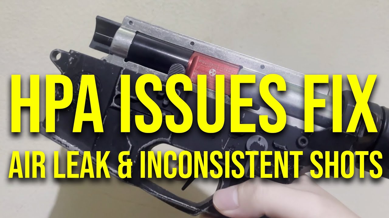 How to Fix Airsoft HPA Wolverine Inferno Leaking Issue & Inconsistent FPS