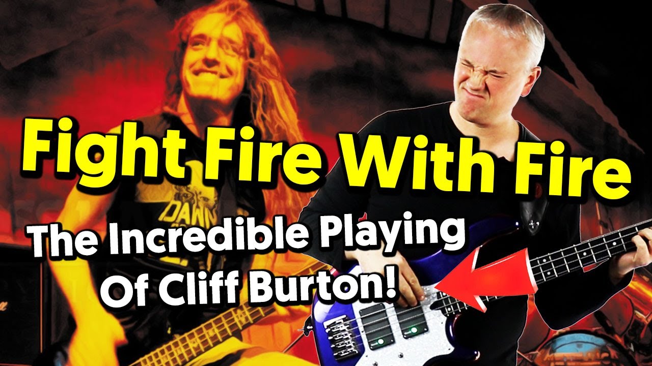 Fight Fire With Fire (Metallica) - Cliff Burton's Incredible Bass Playing