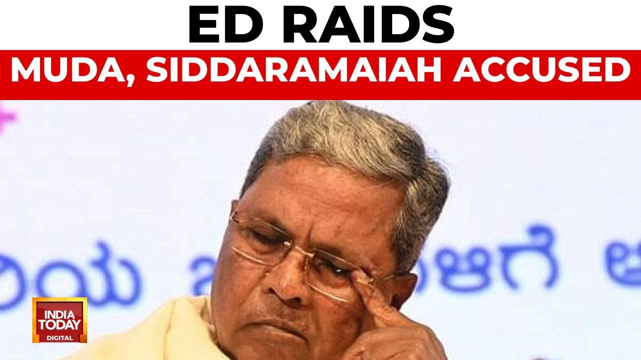 MUDA Scam: ED Raids Mysore Urban Development Authority, Siddaramaiah Accused